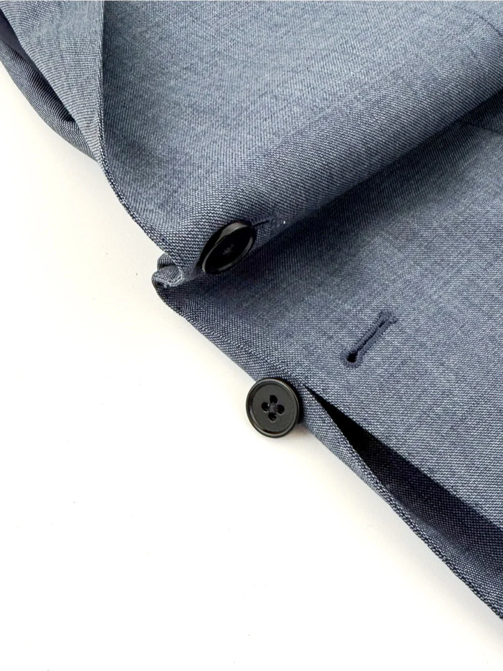NWT New Emporio Armani G-Line Italian Wool Slate Blue Men's Blazer Jacket 42R